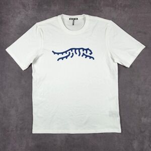 Sun Day Red Tiger Woods Modern Icon Tee Mens Medium White Navy Golf Shirt‎ PGA
